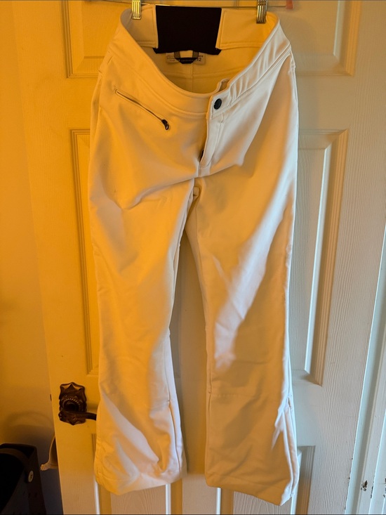 Obermeyer Pants - Obermeyer White Women's Ski/Snow Pants